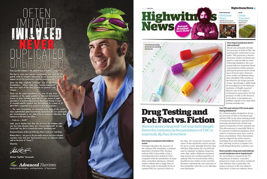 Drug Testing and Pot: Fact vs. Fiction