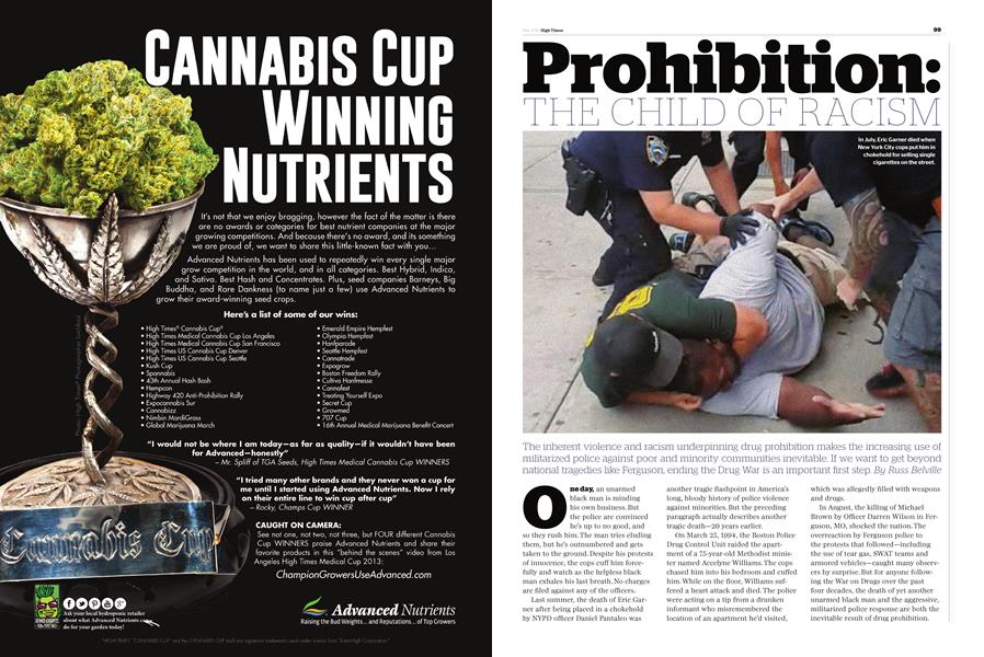 Prohibition: THE CHILD OF RACISM