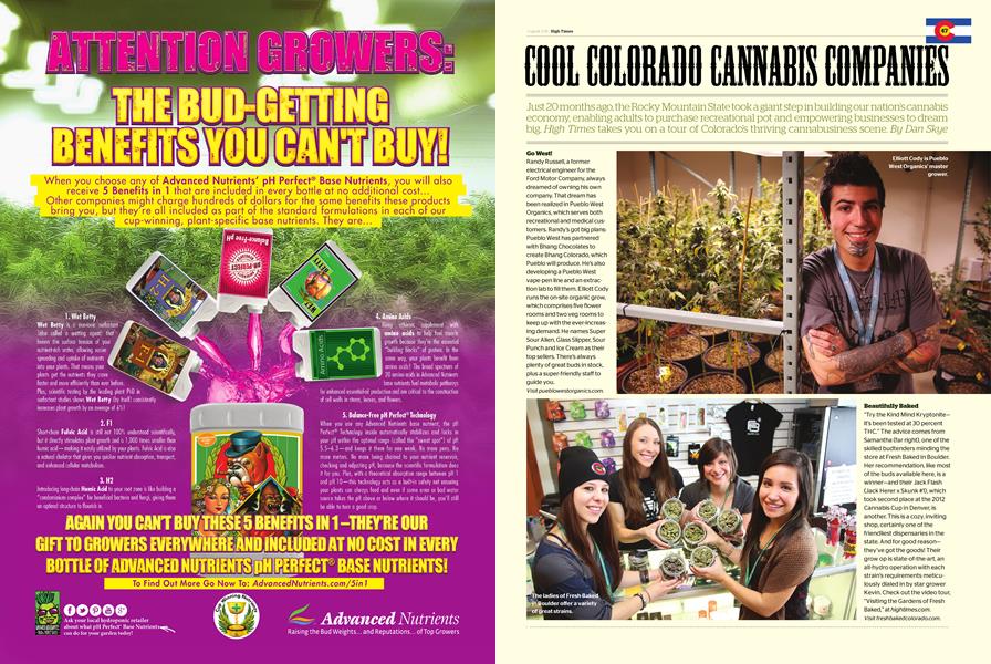 COOL COLORADO CANNABIS COMPANIES