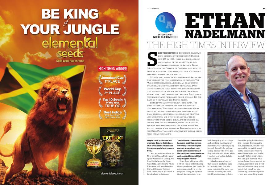 ETHAN NADELMANN