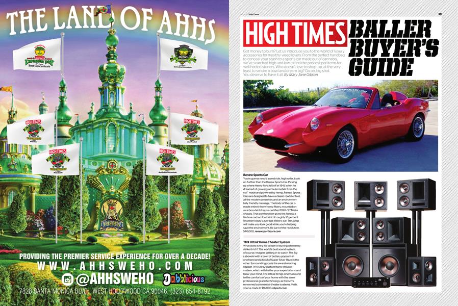 HIGH TIMES BALLER BUYER'S GUIDE