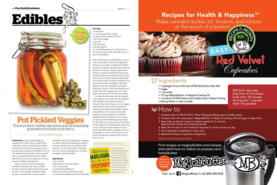 Pot Pickled Veggies