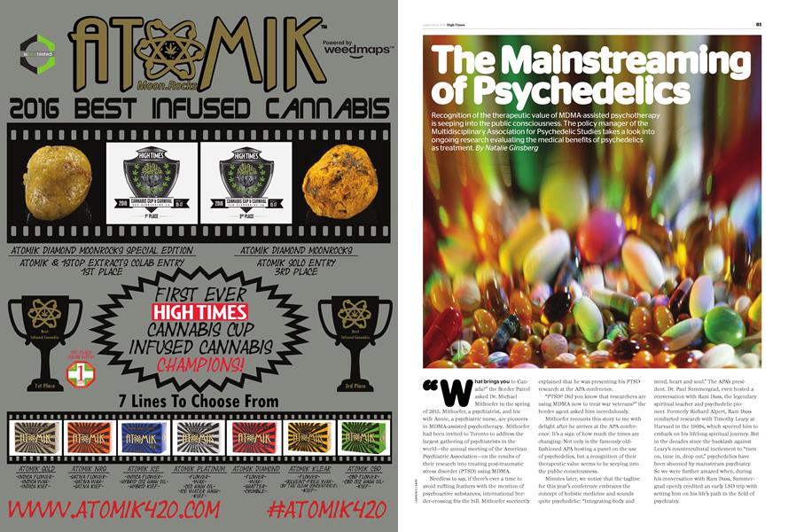 The Mainstreaming of Psychedelics
