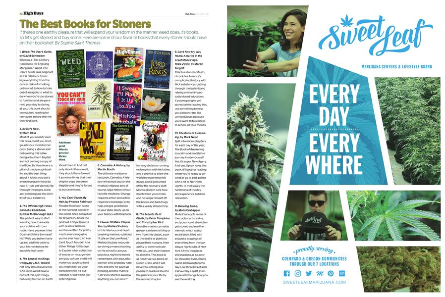 The Best Books for Stoners