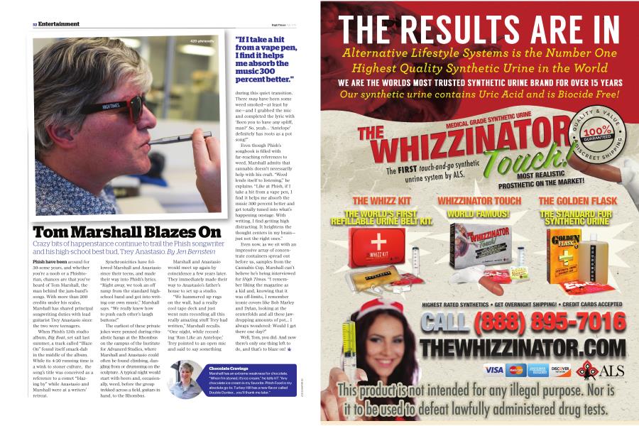 Tom Marshall Blazes On