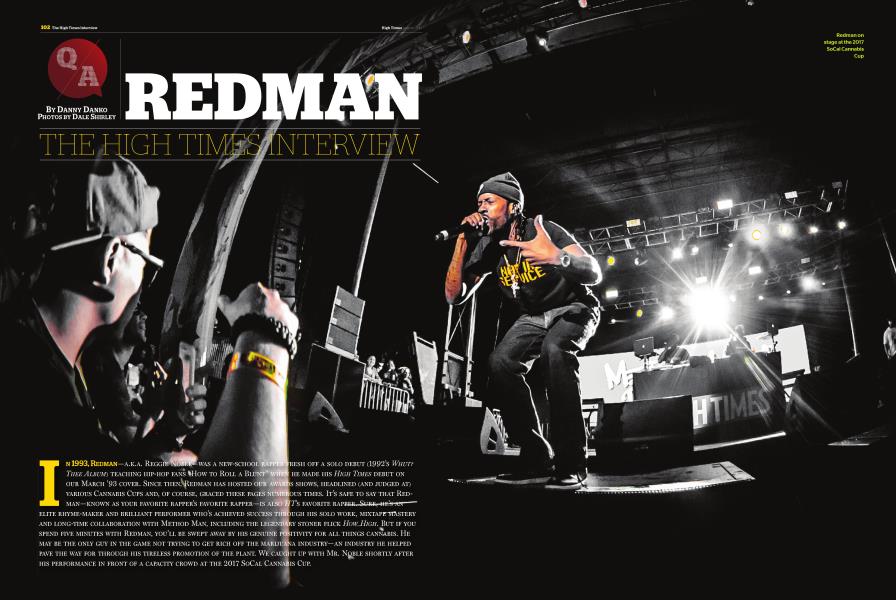 REDMAN THE HIGH TIMES INTERVIEW