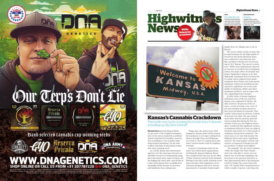 Kansas’s Cannabis Crackdown