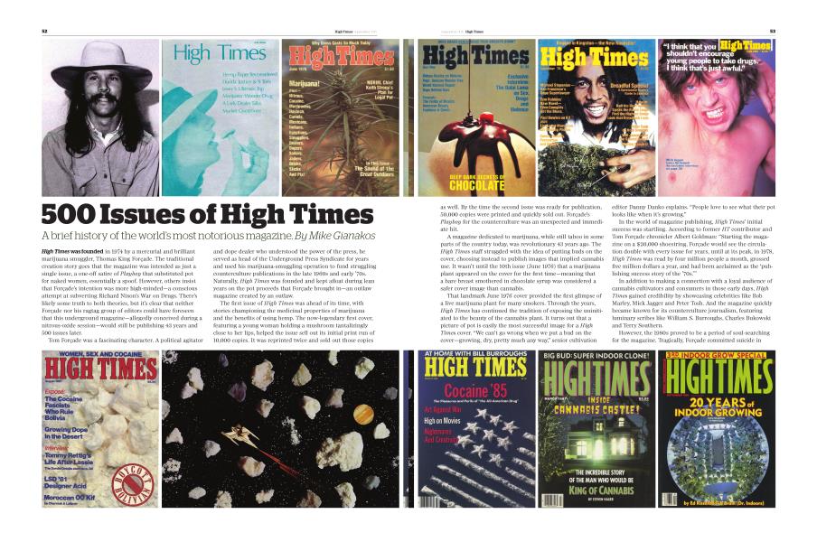 500 Issues of High Times