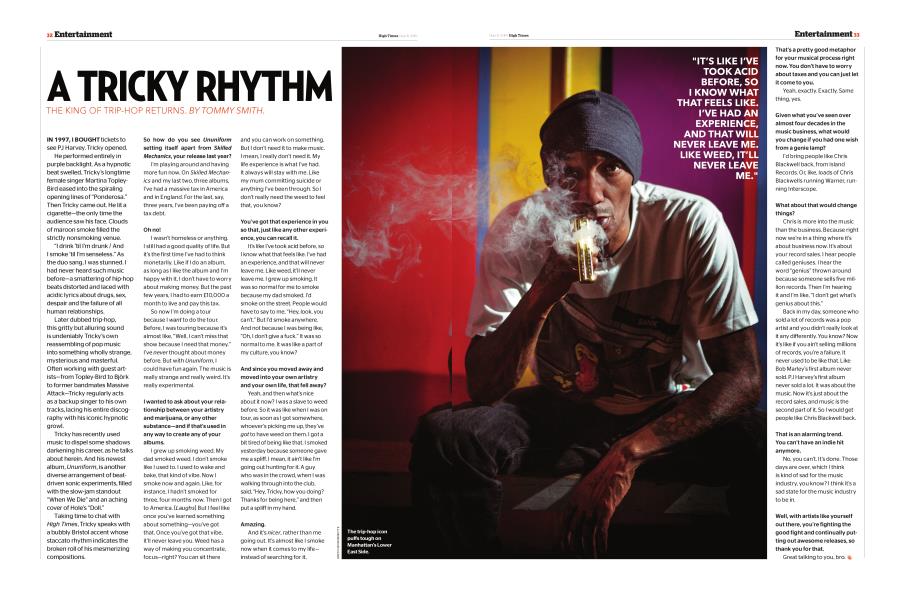 A TRICKY RHYTHM
