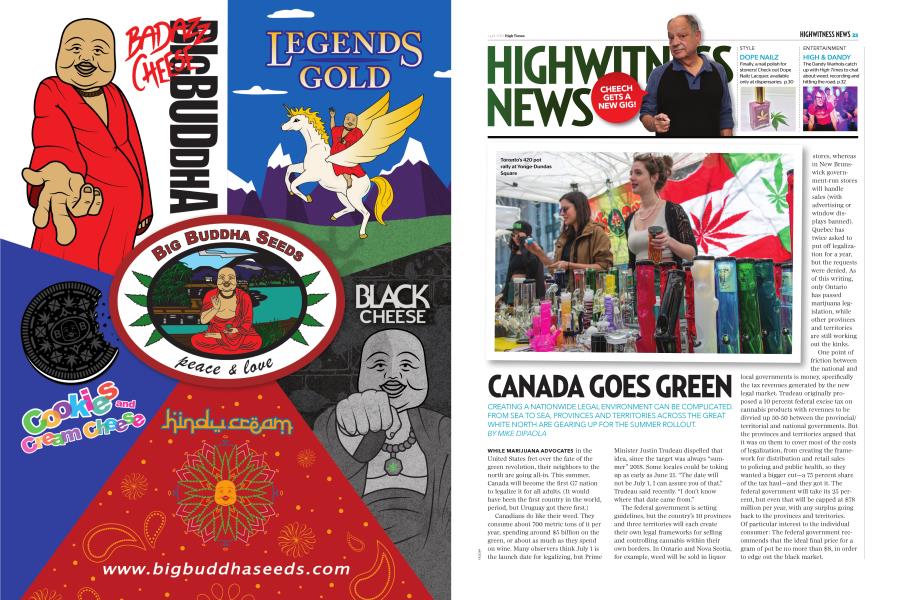CANADA GOES GREEN