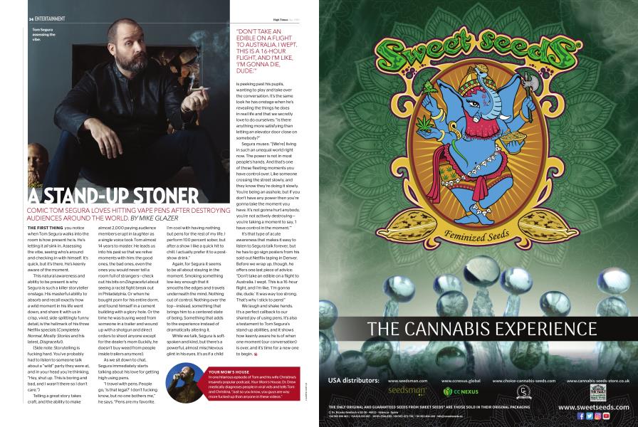 A STAND-UP STONER