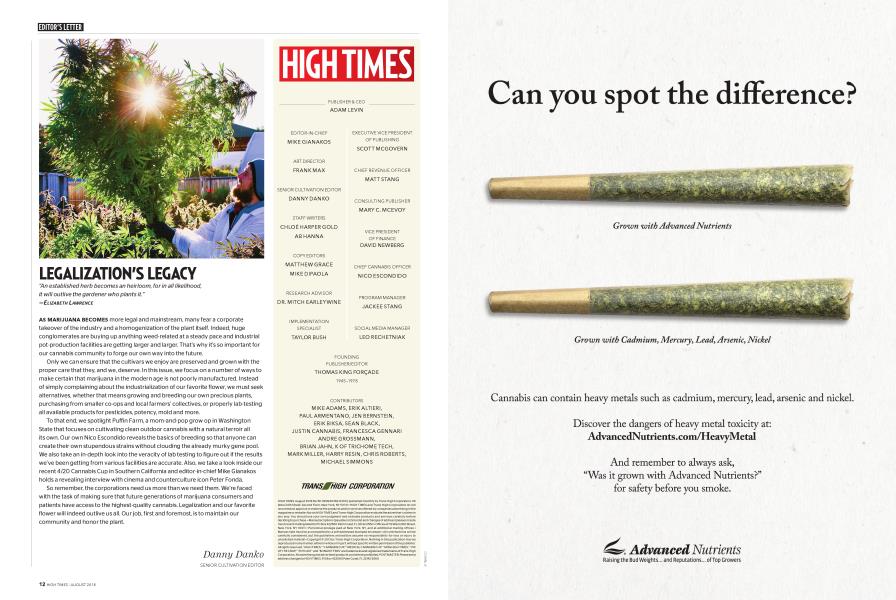 LEGALIZATION'S LEGACY