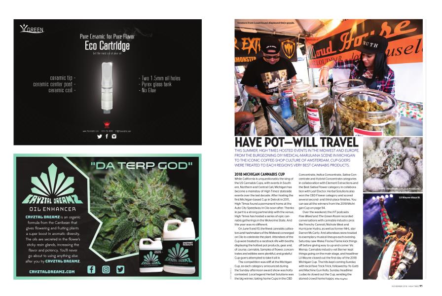 HAVE POT-WILL TRAVEL