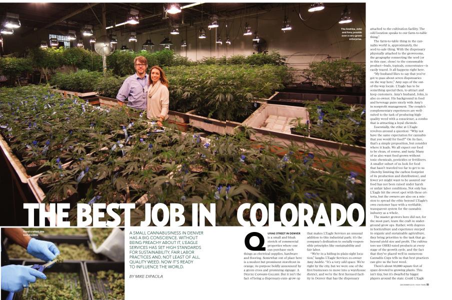 THE BEST JOB IN COLORADO