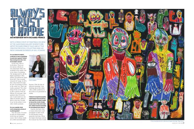 ALWAYS TRUST A HIPPIE AN INTERVIEW WITH RICHARD PRINCE