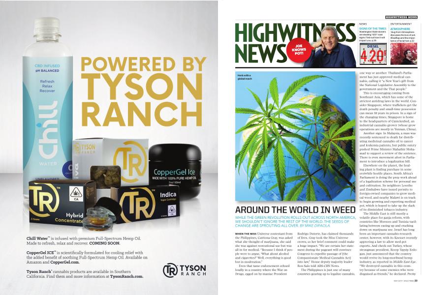 AROUND THE WORLD IN WEED