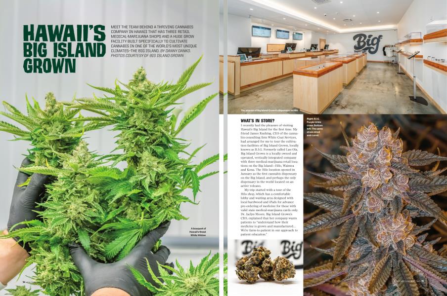 HAWAII’S BIG ISLAND GROWN