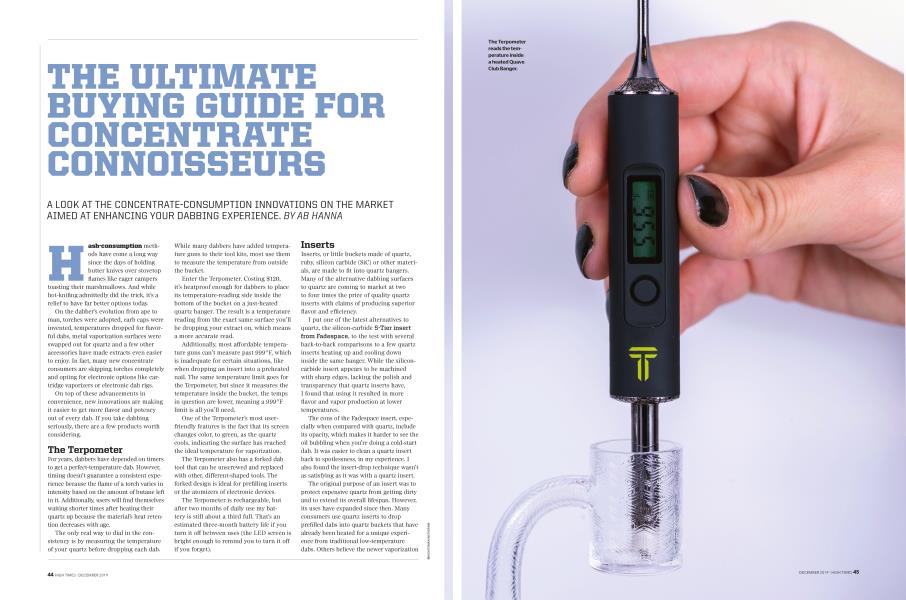THE ULTIMATE BUYING GUIDE FOR CONCENTRATE CONNOISSEURS