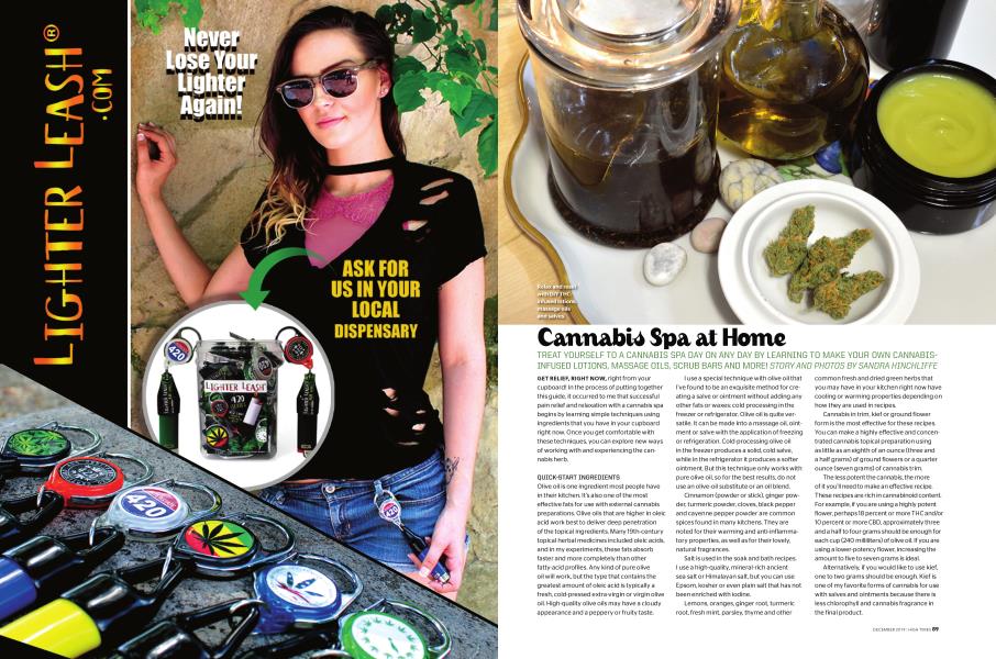 Cannabis Spa at Home
