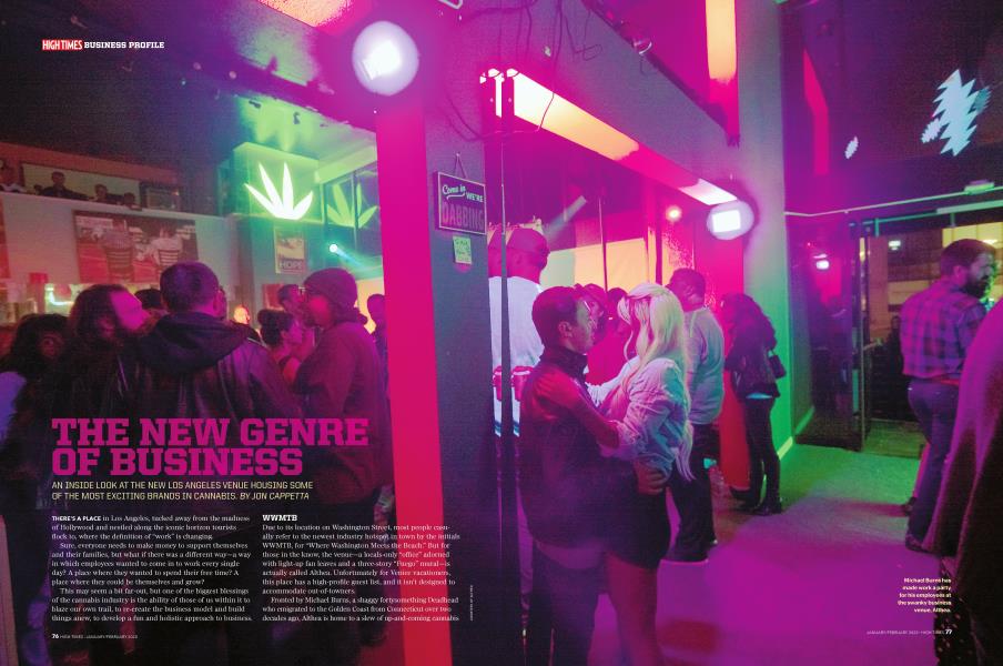 The New Genre Of Business High Times January February 2020 High Times January February 2020