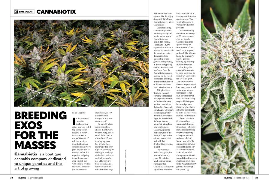 BREEDING EXOS FOR THE MASSES
