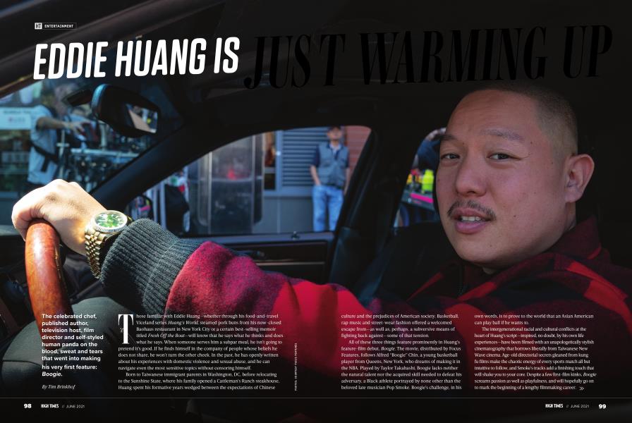 EDDIE HUANG IS JUST WARMING UP