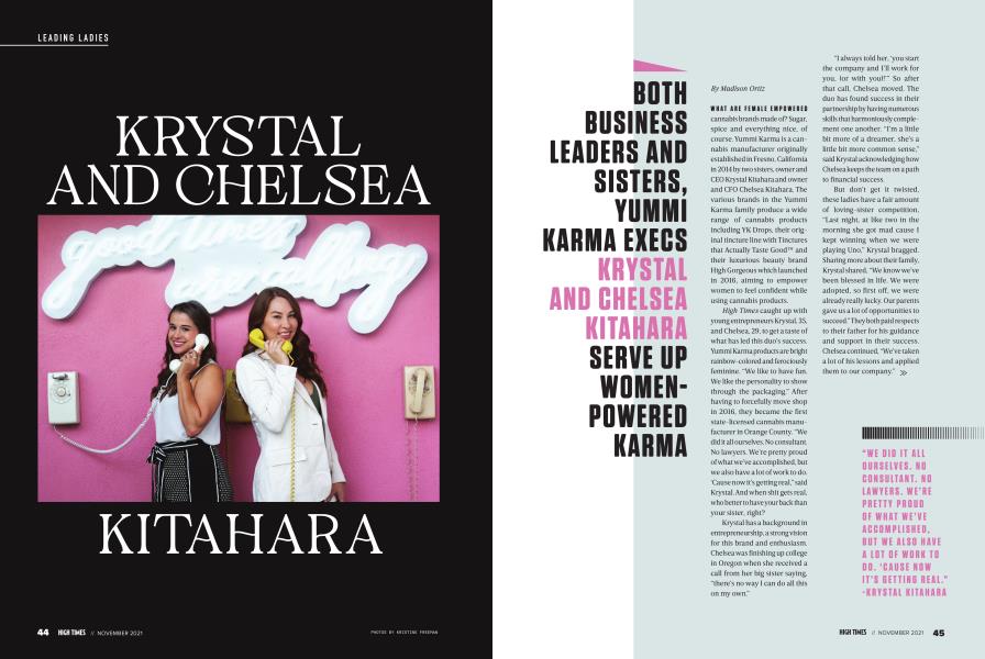 KRYSTAL AND CHELSEA KITAHARA