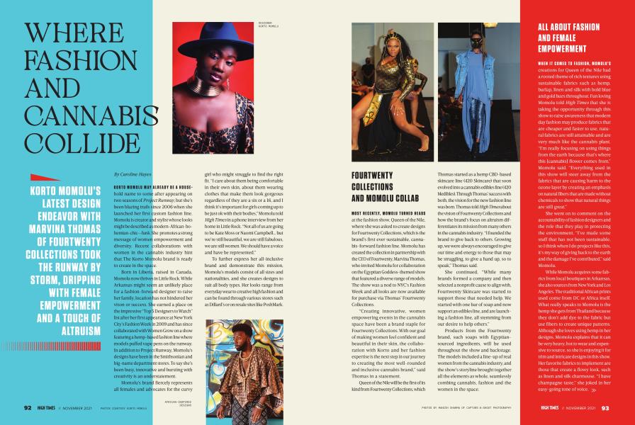 WHERE FASHION AND CANNABIS COLLIDE