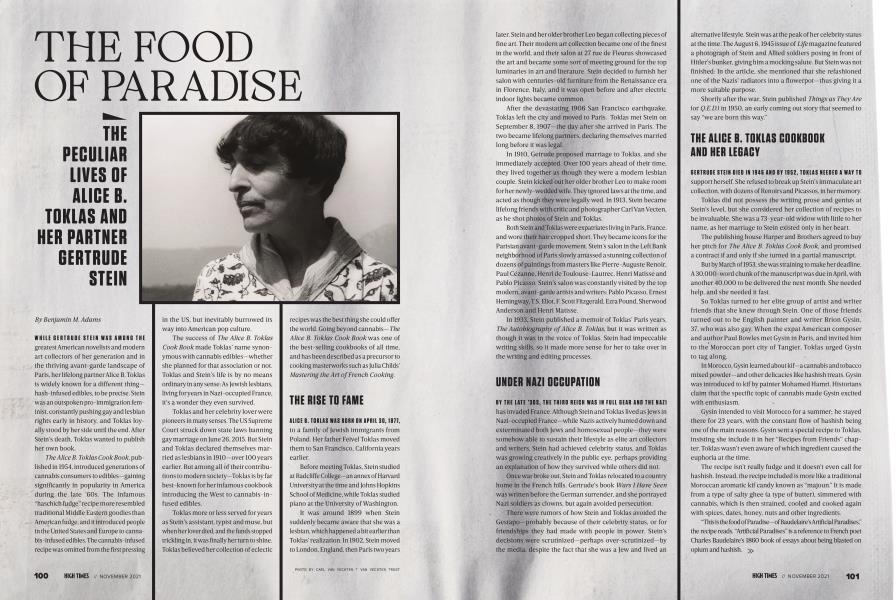 THE FOOD OF PARADISE