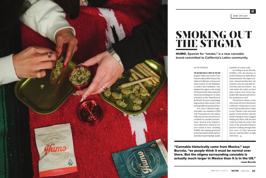 SMOKING OUT THE STIGMA
