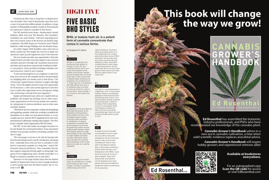 FIVE BASIC BHO STYLES