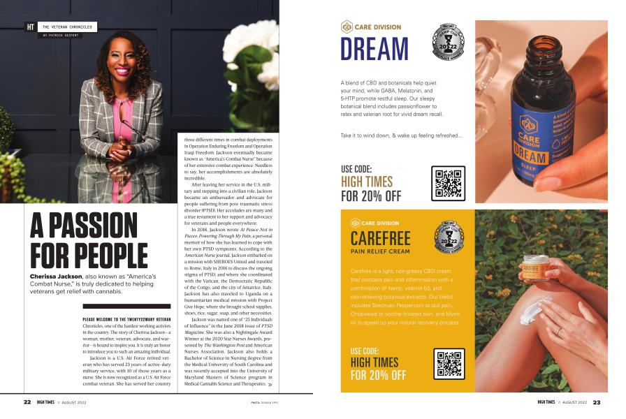 A PASSION FOR PEOPLE