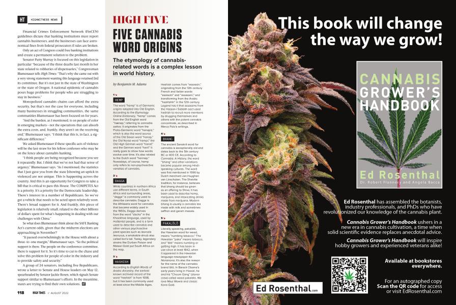 FIVE CANNABIS WORD ORIGINS