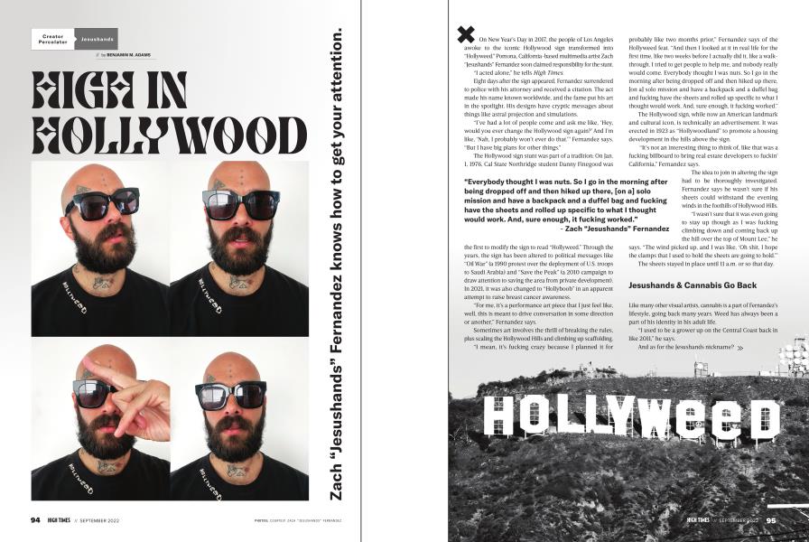 HIGH IN HOLLYWOOD