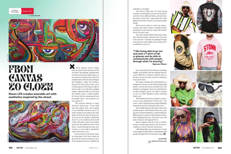 FROM CANVAS TO CLOTH