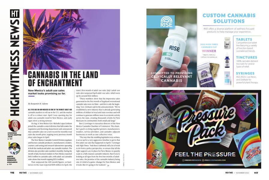 CANNABIS IN THE LAND OF ENCHANTMENT