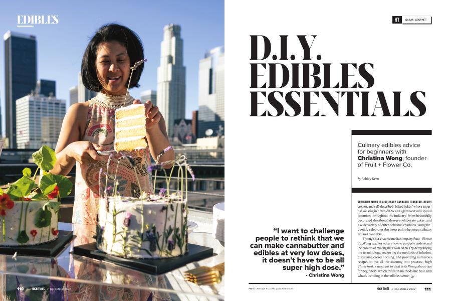 D.I.Y. EDIBLES ESSENTIALS