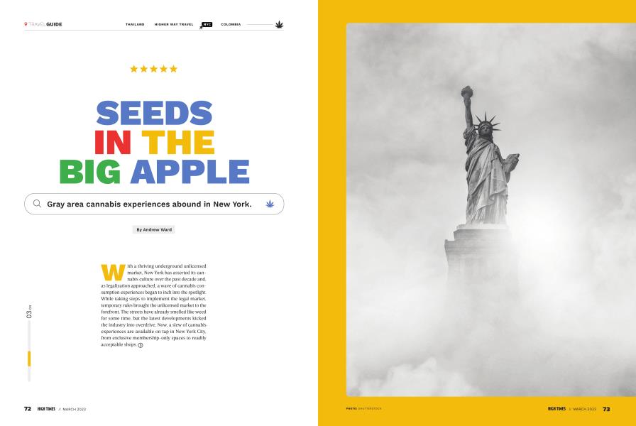 SEEDS IN THE BIG APPLE