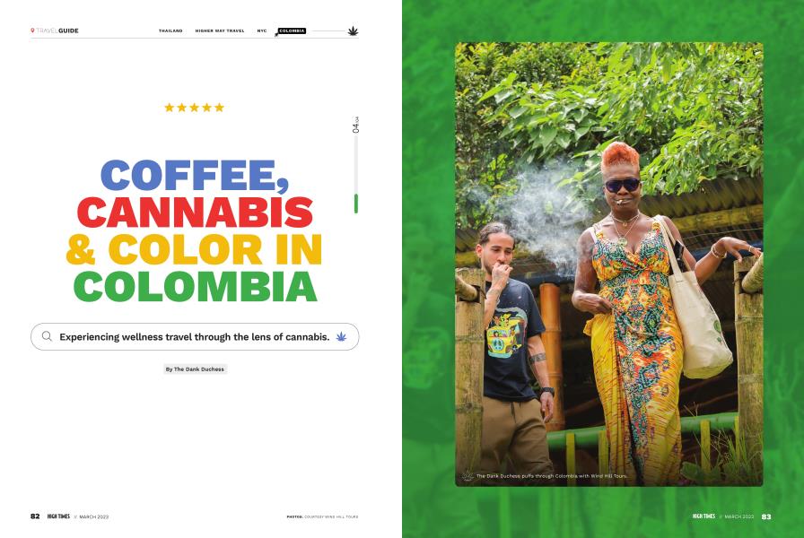 COFFEE, CANNABIS & COLOR IN COLOMBIA