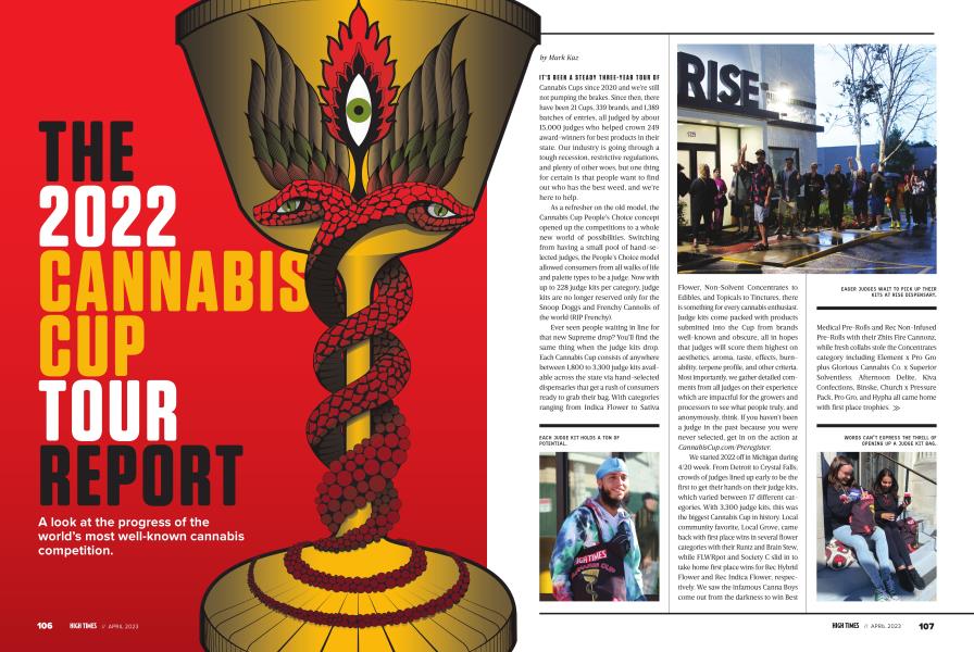 THE 2022 CANNABIS CUP TOUR REPORT