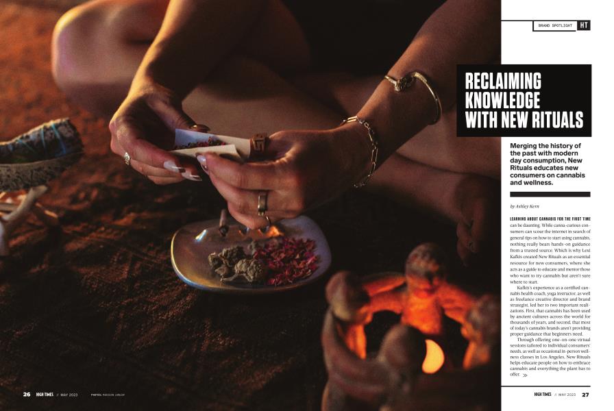 RECLAIMING KNOWLEDGE WITH NEW RITUALS