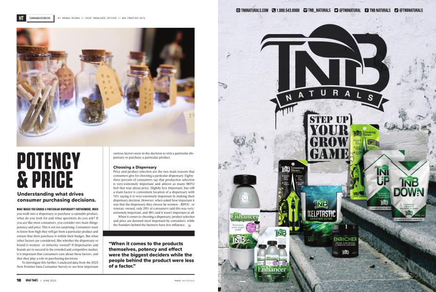 POTENCY & PRICE