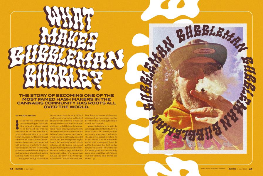 WHAT MAKES BUBBLEMAN BUBBLE