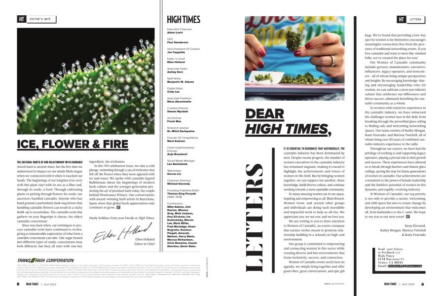 ICE, FLOWER & FIRE