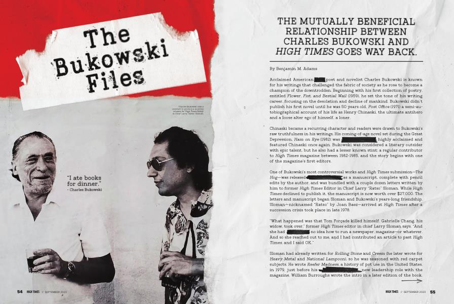 The Bukowski Files
