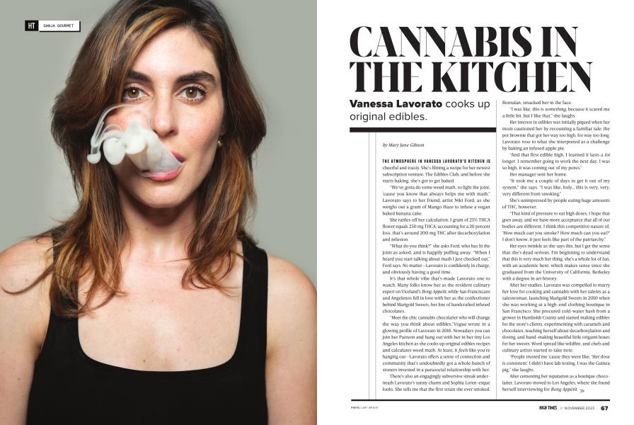 CANNABIS IN THE KITCHEN