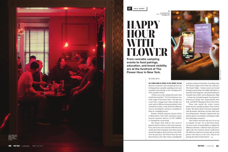 HAPPY HOUR WITH FLOWER