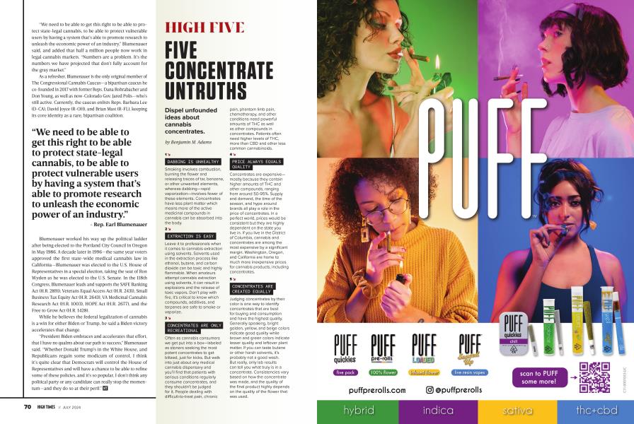 FIVE CONCENTRATE UNTRUTHS