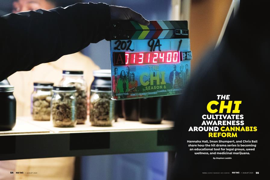 THE CHI CULTIVATES AWARENESS AROUND CANNABIS REFORM